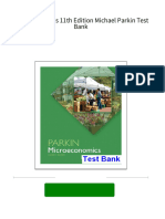 Microeconomics 11th Edition Michael Parkin Test Bank all chapter instant download