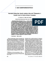 Neuroleptic Binding Sites: Specific Labeling in Mice With (18) Haloperidol, A Potential Tracer For Positron Emission Tomography