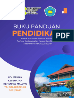 BUKU PANDUAN PENDIDIKAN POLTELKES  T.A 2022.2023