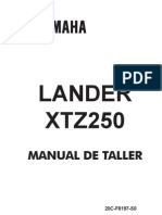 Manual de Servicio XTZ 250 Lander