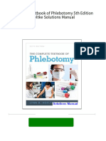 PDF Complete Textbook of Phlebotomy 5th Edition Hoeltke Solutions Manual download