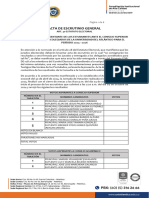 Acta de Escrutinio Final 2024