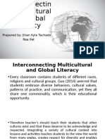 Interconnecting Multicultural and Global Literacy PPT