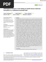 Earth Surf Processes Landf - 2024 - Zondervan - Lithological Controls On The Timing of Strath Terrace Staircase Formation