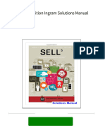 Instant download SELL 5th Edition Ingram Solutions Manual pdf all chapter