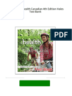 Invitation to Health Canadian 4th Edition Hales Test Bank 2024 scribd download full chapters