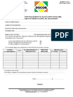 Fiche de Renouvellement PDF 2024