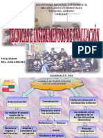 TECNICAS E INSTRUMENTOS DE EVALUACION - JS