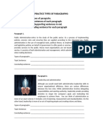 Class 15-INDPractice Types Paragraph