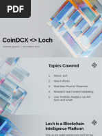 Coindcx Loch Proposal