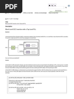 Block-Level OCC Insertion With A Top-Level PLL