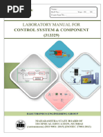 Control System & Components - Removed