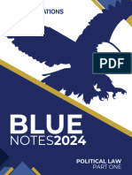 2024 Ateneo Bluenotes - Political Law