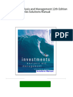 All Chapter Download Investments Analysis and Management 12th Edition Jones Solutions Manual