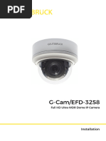 G-Cam/EFD-3258: Installation