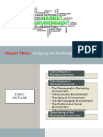 Chapter 3 - Analyzing the Marketing Environment 