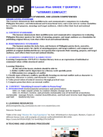 Lesson Plan Literary Conflict MATATAG FORMAT Final