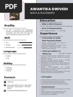 Awantika Resume