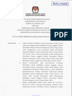 Penetapan Hasil Pemilu Anggota DPRD Kabupaten/Kota Tahun 2024 dalam Provinsi Daerah Istimewa Yogyakarta 