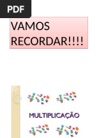 3 Ano Multiplicação