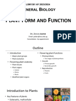 Plants AY2023 Lecture Notes