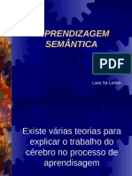 APRENDIZAGEM SEMÂNTICA