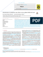 Determination of Malathion's Toxic Effect On Lens Culinaris Medik Cell Cycle