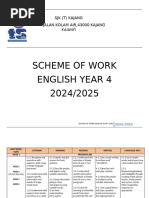 Sow English Year 4 (SJK) 2024-2025