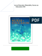 [FREE PDF sample] (eBook PDF) Nurse as Educator (Bastable, Nurse as Educator) 4th ebooks