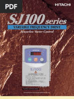 Hitachi SJ100SeriesSalesBrochure