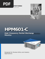 Continuous High Frequency Partial Discharge Monitor-HPM601-C-Rugged Monitoring