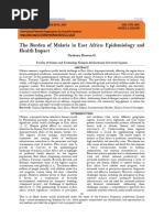 The Burden of Malaria in East Africa: Epidemiology and Health Impact (WWW - Kiu.ac - Ug)