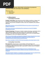 Differentiation and Positioning of Samsung Smartphone