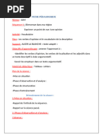 Vocabulaire 4AM S1