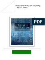 [Ebooks PDF] download (eBook PDF) Business Forecasting 9th Edition by John E. Hanke full chapters