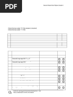 Record Sheet RLA Filipino Grade 3