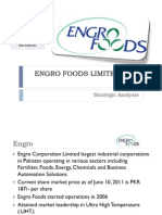 Engro Foods Strategic Management Final Presentation