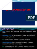 Data Management