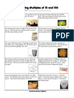 Multiplying Multiples of 10 and 100 Saxon Les. 86