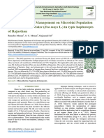 Effect of Nitrogen Management On Microbial Population After Harvest of Maize (Zea Mays L.) in Typic Haplustepts of Rajasthan