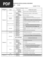 PROGRESSION 1ère A4 2024-2025