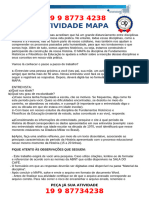 QUESTÃO 1 Algumas pessoas acreditam que há um grande distanciamento entre disciplinas consideradas “teóricas” e a nossa vida prática. No entanto, todas essas disciplinas, como a História e a Filosofia, não só fazem parte do nosso cotidiano, mas também nos ajudam a compreender os processos passados pela humanidade, para que nos tornássemos o que somos hoje. Além de tudo, somos agentes históricos, ou seja, estamos construindo e participando da construção da nossa História. O MAPA da disciplina de Fundamentos Históricos e Filosóficos da Educação te ajudará a refletir sobre a inserção dessas disciplinas e seus conceitos em nossa vida prática.  Vamos lá conhecer o passo a passo do trabalho?  1-	Entreviste uma pessoa próxima a você (seu pai, sua mãe, um avô ou avó, tia, tio ou amigo) que tenha mais de 50 anos. Nessa entrevista você fará os questionamentos a seguir e registrará as respostas. Depois, deverá digitá-las no formulário da atividade MAPA:  ENTREVISTA: a)	Qual sua idade? b)	Qual seu