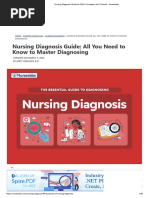 Nursing Diagnosis Guide For 2024 - Complete List & Tutorial - Nurseslabs