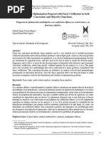 Methodological Approach For Solving Multicriteria Linear Programming With Fuzzy Coefficients in Constrainsts and in Objective Functions