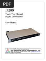 Thirty-Two Channel Digital Electrometer: User Manual