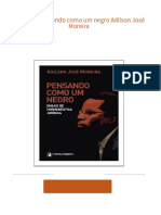 [Ebooks PDF] download Pensando como um negro Adilson José Moreira full chapters