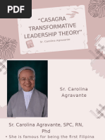 Casagra Tranformative Leadership Theory