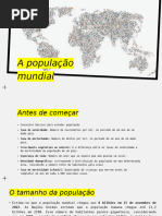 A População Mundial 2 Ano