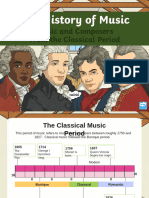 The History of Music