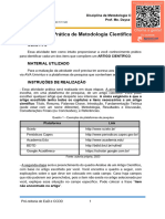 Atividade Pratica - Metodologia Cientifica - Uninter